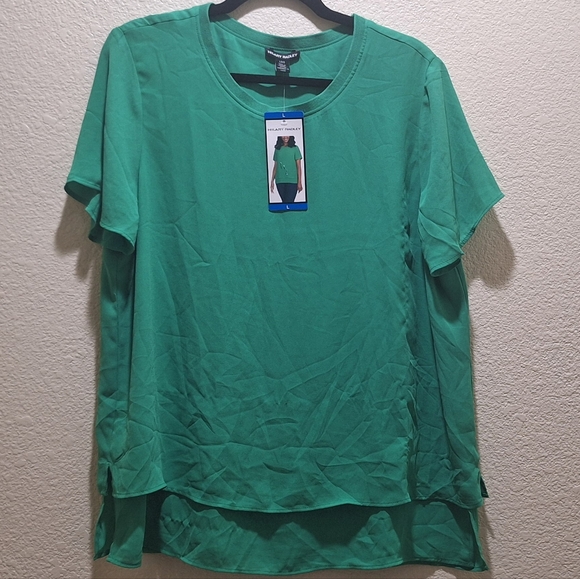 Hilary Radley Short Sleeve Blouse - Picture 6 of 7